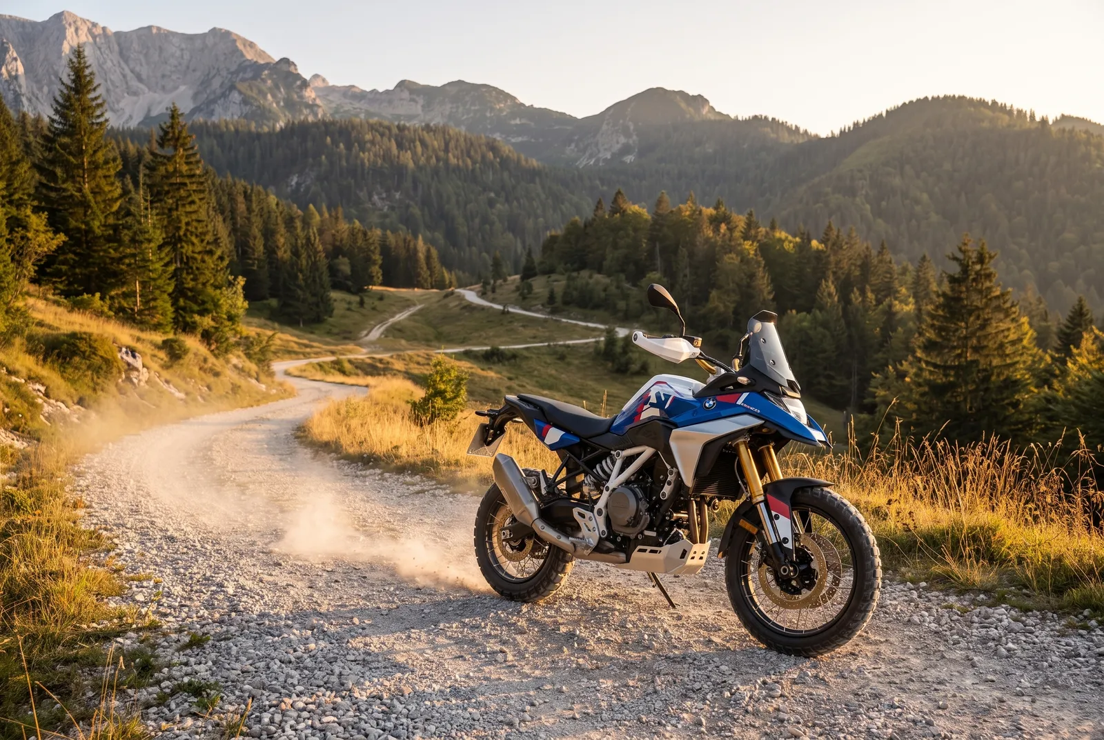 1000PS hat die BMW F 450 GS Trophy auf slowenischen Autobahnen, Asphaltkurven und Schotterpisten getestet. Wir ordnen ein, was das für A2-Fahrer und angehende GS-Piloten bedeutet.
