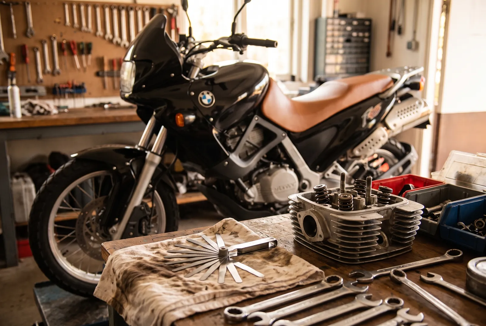 Alle 10.000 km steht die Ventilspielkontrolle an - bei der F650GS und G650GS ein Thema, das viele Besitzer selbst angehen. Was steckt dahinter und was brauchst du dafür?